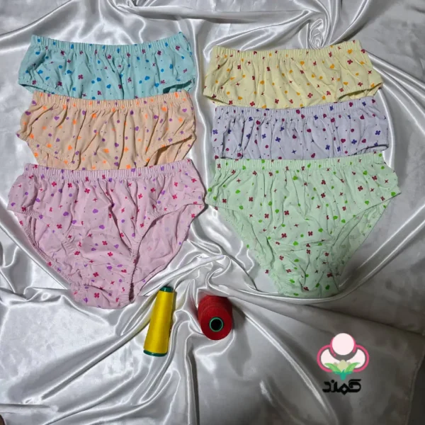 شورت لیفه ای زنانه نخ پنبه جینی - شورت کمند